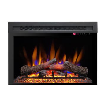 EVIQ Elektrische sfeerhaard Amber 28 inch - 72 cm, Verzenden, Nieuw, Elektrische haard