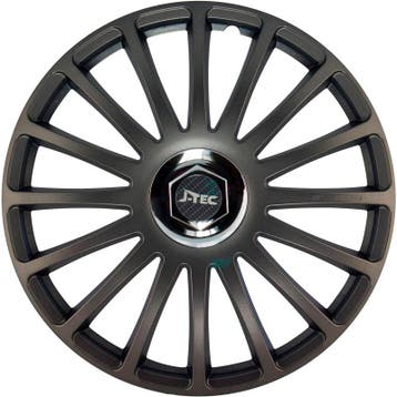 J-Tec 4-Delige Wieldoppenset Grand Prix R 13-inch grijs +, Ophalen of Verzenden, Nieuw