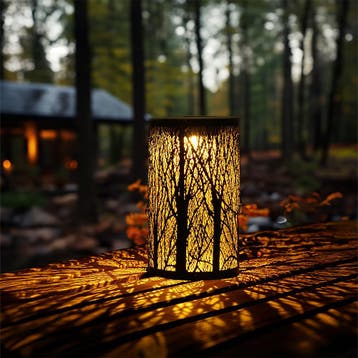 Solar tafel- en hanglamp Ember | Warm wit, Tuin en Terras, Zonne-energie, Staal, Verzenden, Minder dan 50 watt