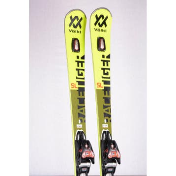155 skis VOLKL RACETIGER SL UVO, Titanium, Woodcore, grip w, Verzenden, Gebruikt