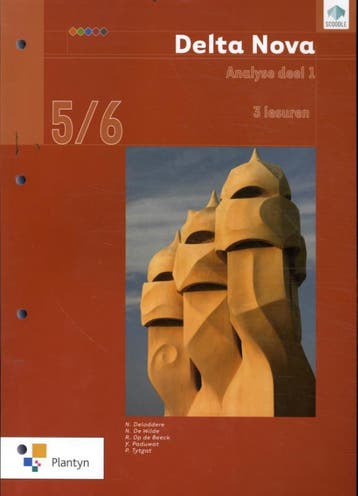 Delta nova 56 analyse deel 1 leerwerkboek 3u   9789030134961, Boeken, Informatica en Computer, Zo goed als nieuw