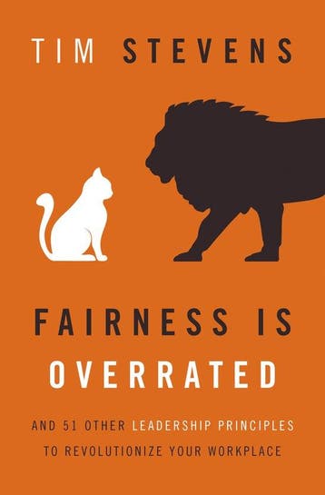 Fairness Is Overrated - Tim Stevens 9781400206544, Verzenden, Gelezen, Tim Stevens