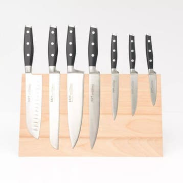 HOCHO Beuken Magnetisch Messenblok – 375x100x210 mm – Vo, Ophalen of Verzenden, Nieuw, Hout, Los bestek