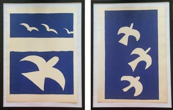 Georges Braque (1882-1963), after - 2 lithographies