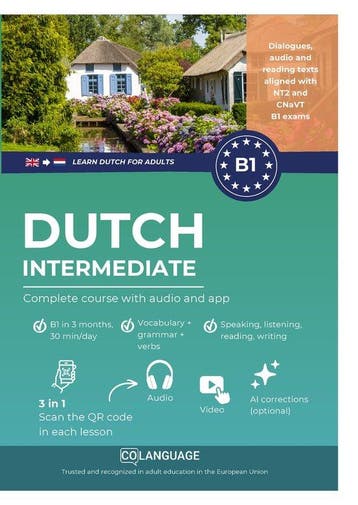 9791388253942 Learn Dutch B1 intermediate. Complete cours..., Verzenden, Nieuw, Colanguage Academy