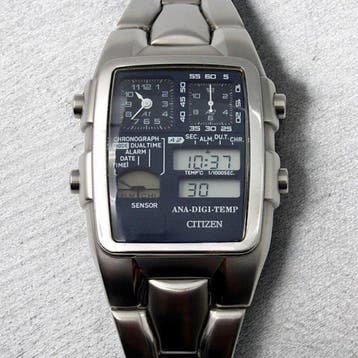 Citizen - Mod. Ana-Digi Temp Stile Space-Age - Zonder, Nieuw