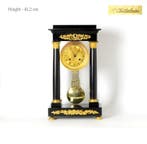 Franse regulatorklok - H. Chatelain Empire Zwart graniet,