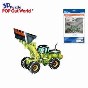 3D Puzzel: Wheel loader, Nieuw