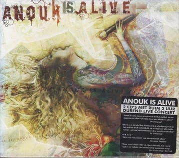 Anouk - Is Alive (2CD), Cd's en Dvd's, Verzenden, Nieuw in verpakking