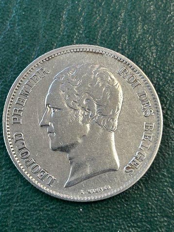 België. Leopold I. 2 1/2 Francs 1849 (Zonder minimumprijs)