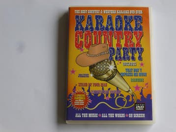 Karaoke Country Party (DVD), Cd's en Dvd's, Ophalen of Verzenden, Zo goed als nieuw