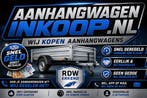 Aanhangwagen inkoop - Aanhangwagen verkopen - RDW erkend., Zo goed als nieuw