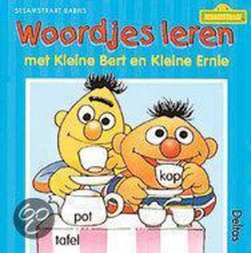 Woordjes leren met kleine Bert en kleine Ernie / Sesamstraat, Boeken, Verzenden, Gelezen