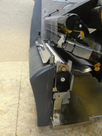 Zebra ZT420 Thermal Transfer Label Printer - 300dpi + Cutter, Ophalen of Verzenden, Gebruikt, Zebra