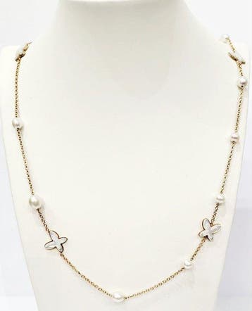 Mimi - Halsketting - FreeVola - 18 karaat Roségoud Parel -, Sieraden, Tassen en Uiterlijk, Kettingen, Nieuw