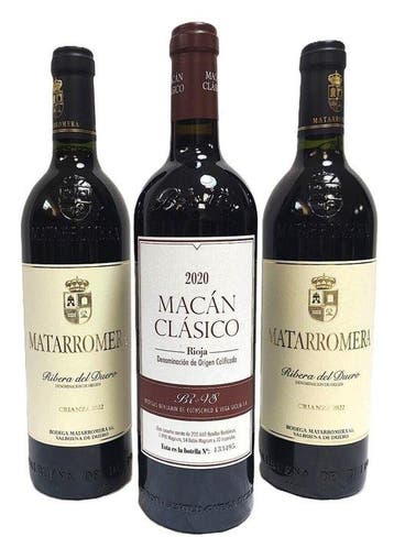 2020 Vega Sicilia & B. de Rothschild, Macán Clásico & 2022, Nieuw
