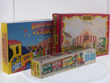 Vintage Circus speelgoedset – Matchbox Circus Collection,., Ophalen of Verzenden, Gebruikt, Overige merken, Analoog
