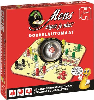 Mens Erger Je Niet! - Dobbelautomaat | Jumbo -, Hobby en Vrije tijd, Verzenden, Nieuw