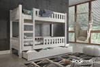 Rockwood® Stapelbed Tom White met  3 lattenbodems, Ophalen of Verzenden, Nieuw