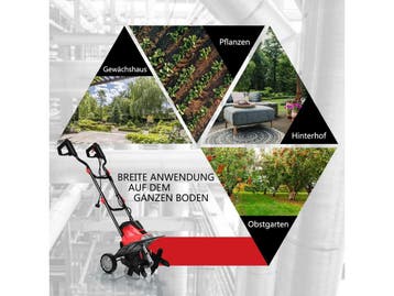 Coast Elektrische Bodemfrees en Cultivator - Mini-cultivator, Verzenden, Nieuw