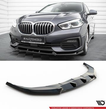 Front Splitter V.1 voor BMW 1 serie F40 Standaard, Auto diversen, Ophalen of Verzenden