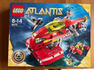 Lego - Atlantis - 8075 - Neptuns U-Boot - 2010-2020, Nieuw