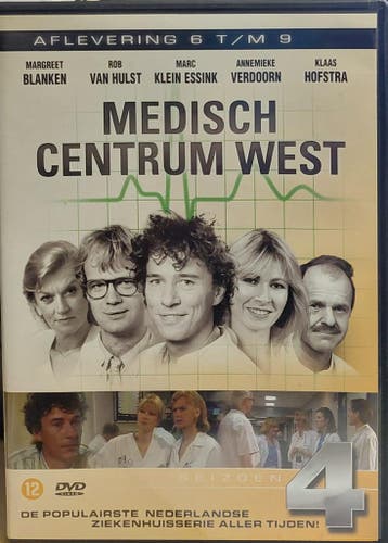 Medisch centrum west 4 afl 6 -9 (dvd tweedehands film), Ophalen of Verzenden, Zo goed als nieuw