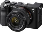 Sony -  Alpha A7c  + 28-60mm F/4-5.6 Oss - Zwart, Verzenden, Nieuw, Sony, Geen optische zoom