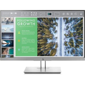 HP EliteDisplay E2431920x1080 - DP - HDMI - VGA - Zilver - Z, Qwerty, Verzenden, Refurbished, HP