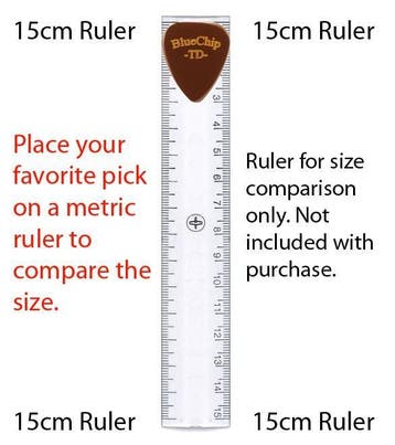 BlueChip TD35 Plectrum Rechtshandige Speed Bevel 0.89 mm, Ophalen of Verzenden, Nieuw, Akoestische gitaar