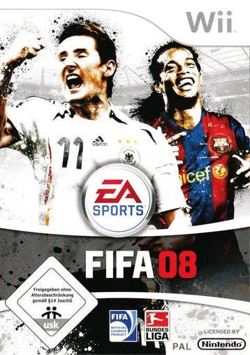 Wii FIFA 08, Spelcomputers en Games, Games | Nintendo Wii, Verzenden, Zo goed als nieuw