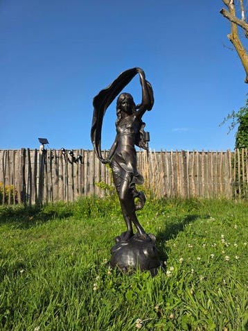 Auguste More - Beeld, LAurore - 101 cm - Brons