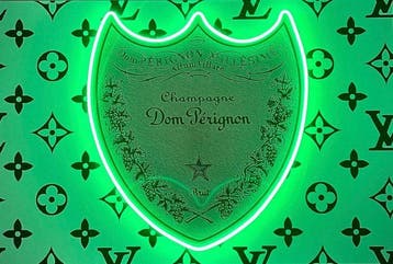 LEDMansion - Dom Perignon Led Wall Art, Nieuw