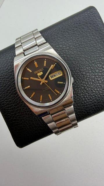 Seiko - Seiko 5 Automatic Day-Date - Zonder minimumprijs -