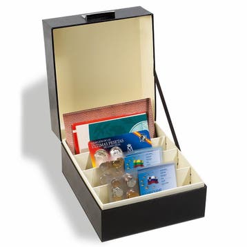 Leuchtturm Archiefbox voor Muntsets, Verzenden