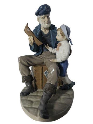 Lladró - sculptuur, Gumetes alegres Salvador Furio - 21 cm