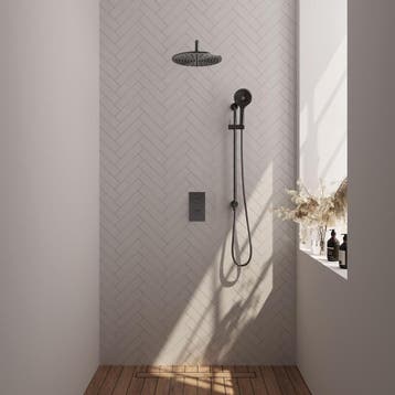 Brauer Gunmetal Edition Thermostatische Regendoucheset, Ophalen of Verzenden, Nieuw