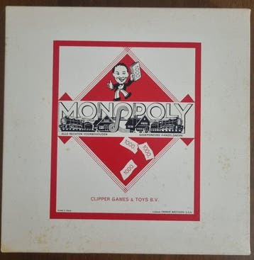 Parker brothers - clipper - toy B.V. Amsterdam - Bordspel -