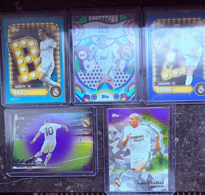 Topps - 5 Card - Adrenalyn XL Multiple numberer card, Verzamelen, Stickers
