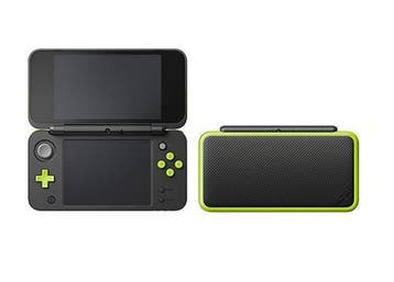 NEW Nintendo 2DS XL - Zwart/Groen 3DS, Ophalen of Verzenden, Zo goed als nieuw, Zwart