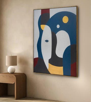 Tito Aok - Original Painting XL – Contemporary – u01, Antiek en Kunst