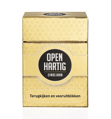 Openhartig - Eindejaar | Open Up! - Gespreksstarters, Hobby en Vrije tijd, Verzenden, Nieuw