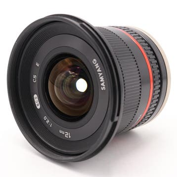 Samyang 12mm F/2.0 NCS CS Sony E, Audio, Tv en Foto, Fotografie | Lenzen en Objectieven, Verzenden, Gebruikt