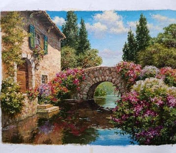 Borisova Irina - Pont de pierre