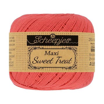 Scheepjes Maxi Sweet Treat - 252 watermelon - Gemercerisee, Hobby en Vrije tijd, Breien en Haken, Ophalen of Verzenden, Nieuw