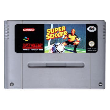 SNES Super Soccer (Losse Cassette), Verzenden, Zo goed als nieuw