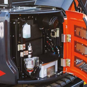 Hitachi-Landscros Hitachi minigraver ZX65U-6 - 42.4kW, Ophalen of Verzenden, Graafmachine