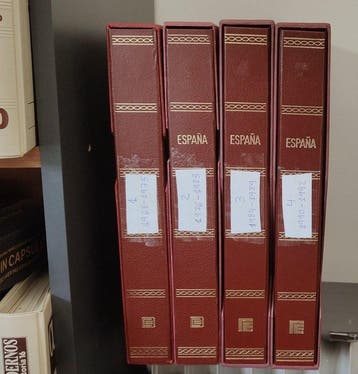 Spanje 1968/1992 - Onvolledige postzegelverzameling in 4, Gestempeld