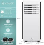 KESSER® 4in1 Mobiele airconditioning - Luchtontvochtiger - 9, Witgoed en Apparatuur, Airco's, Verzenden, Zo goed als nieuw