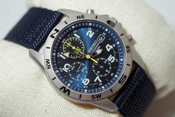 Seiko - Chronograph - Zonder minimumprijs - SND379R - Heren, Sieraden, Tassen en Uiterlijk, Horloges | Antiek